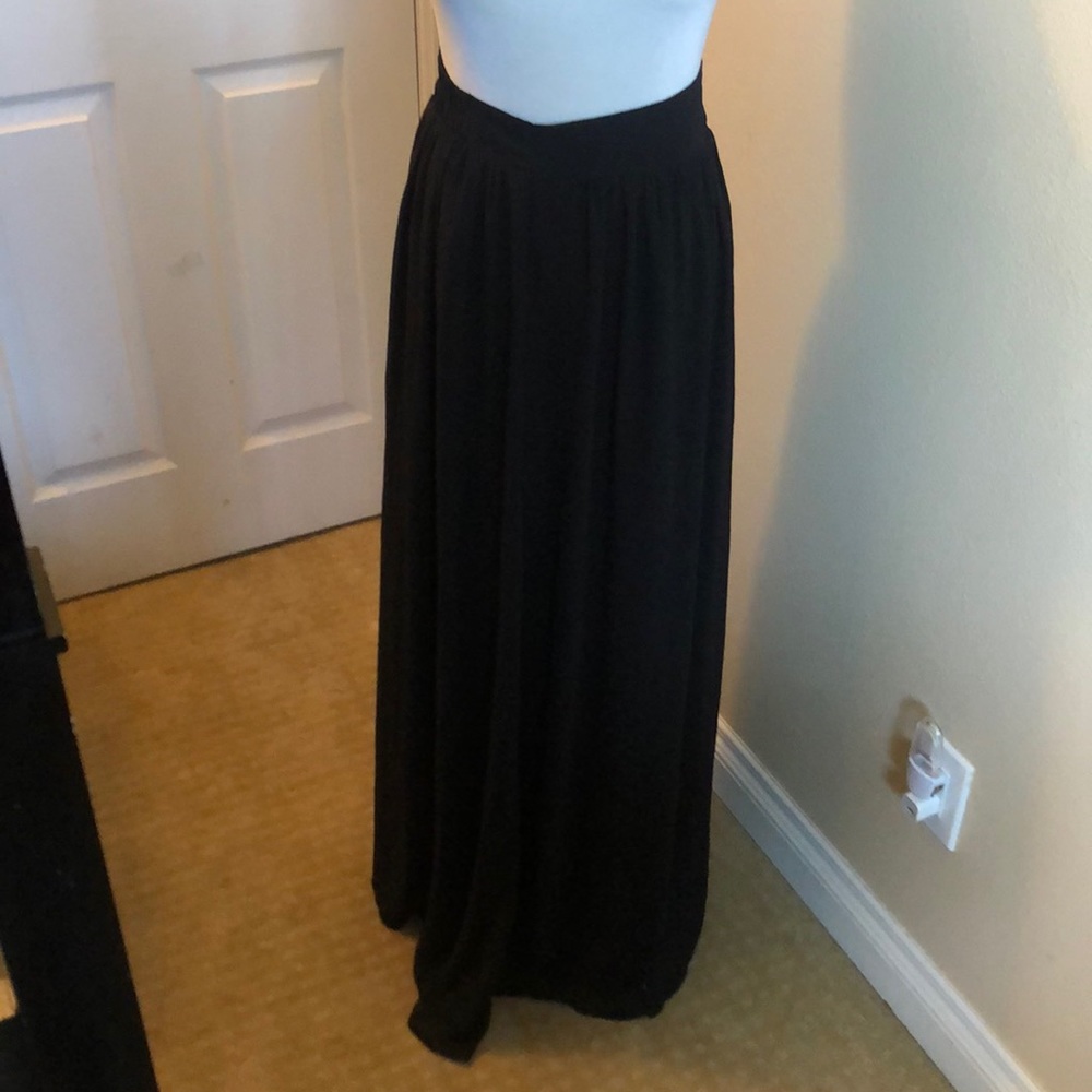 Black Maxi Skirt